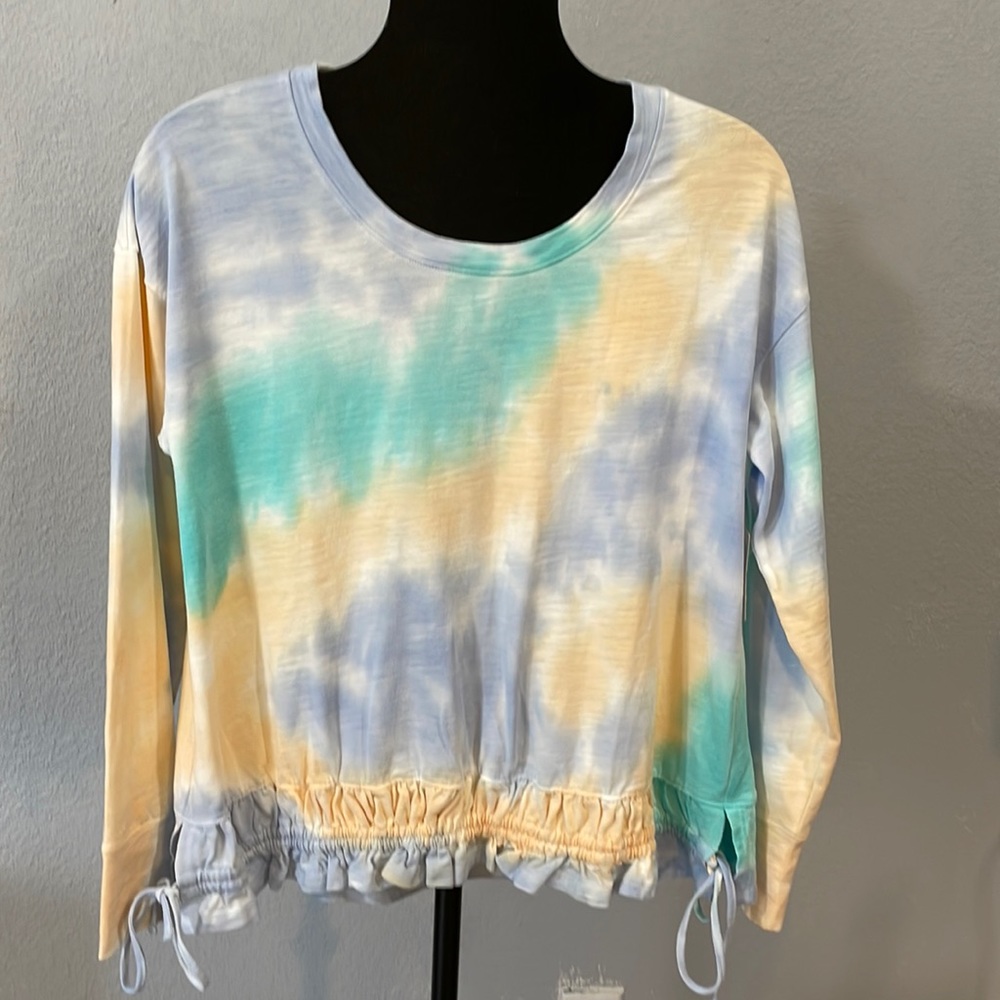 Soft Surroundings Tie-Dye Lounge Tee Size XSmall